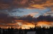 Sunrise in Carpatian mountains