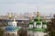 Monastery in Kiev under river Dnieper