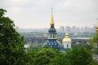 Monastery in Kiev under river Dnieper