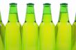 bottles of beer isolated