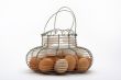 Eggs on basket