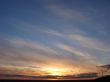 cloudy evening sky