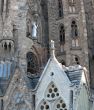 Barcelona. Cathedral Sagrada Familia.Fragment