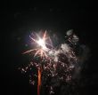 Night celebration fireworks