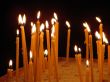 Mass of flaming candles