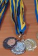Set of three sport winners medal awatds