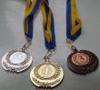 Set of three sport winners medal awatds