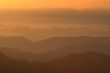 Dawn in mountains