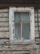 Alone aged ruined urban window