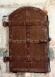 Ancient metal doorway of monastery