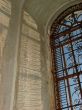 Window of ancient cathedral