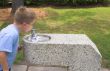 Boy at Water Fountain