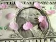 Petals on the dollar bill