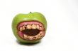 smiling apple