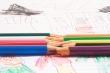 colored pencils