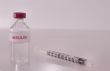 medicine vial and syringe