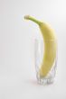 banana in a glass