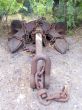 Old rusty anchor