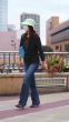 Japanese woman in a city