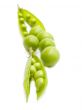 Green peas and plum