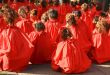 Red dancers