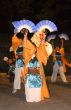 Fans dance