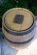 Wood trashcan