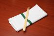 Chopsticks and napkin