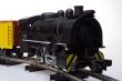 Locomotive on rails