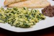 Eggs with spinach