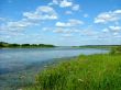 landscape, year day on pond