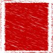 Red grunge frame