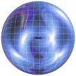 Spherical abstract background