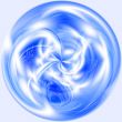 Blue abstract background