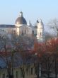 Cityscape of Lutsk Ukraine with Ancient Dome