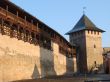 Ancient castle walls and towers