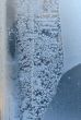 Hoarfrost on window glass