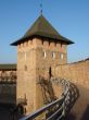 Ancient castle walls and towers