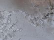 Hoarfrost on window glass