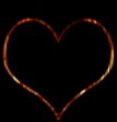 Fiery heart