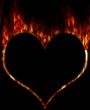 Burning heart