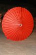 Red Japanese umbrella