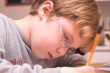 boy studying