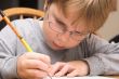 boy studying