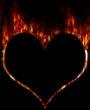 Burning heart