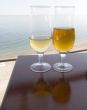 Two glasses with wine