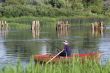 young man on boat