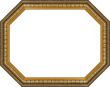 wooden frame,octagon
