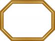 wooden frame,octagon