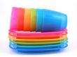 plastic cups and plates